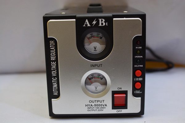 Automatic Voltage Regulator Meter Type HYA-5000VA